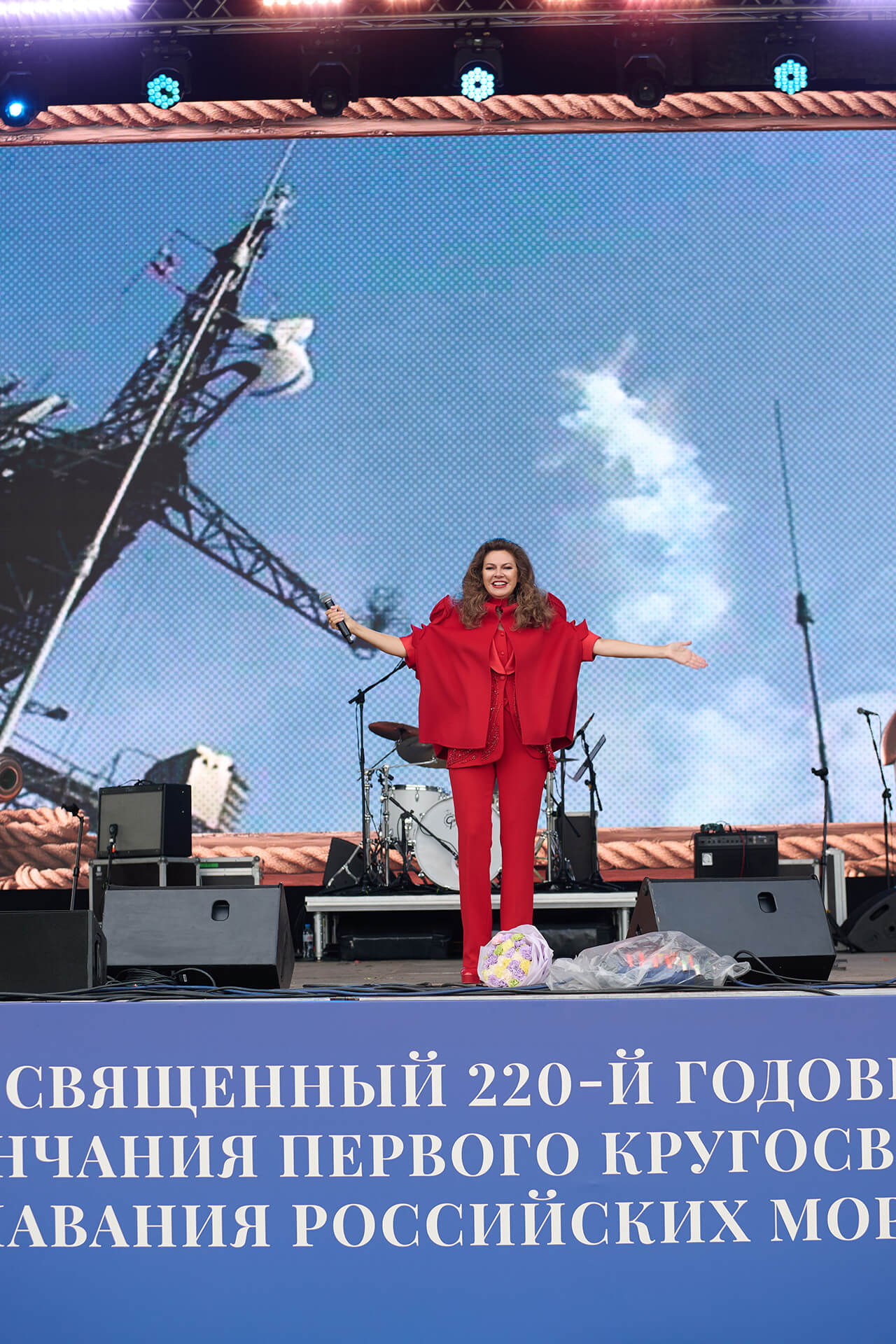 Выступление хора спб